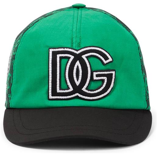 Dolce&Gabbana Kids cappello da baseball in cotone