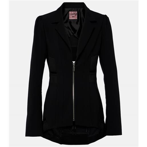 Jean Paul Gaultier blazer con zip