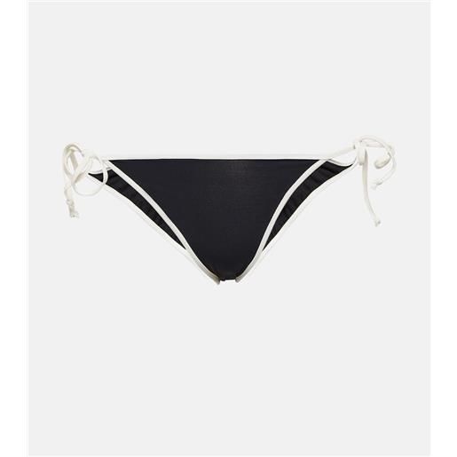 Marysia slip bikini a triangolo bianco