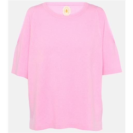 Jardin des Orangers top in lana e cashmere con cut-out