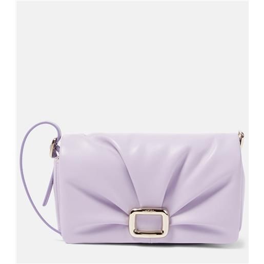 Roger Vivier borsa porta smartphone vivâ choc in pelle