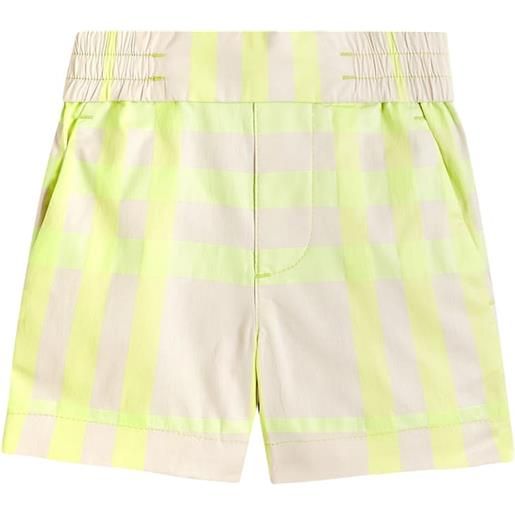 Burberry Kids baby - shorts in misto cotone burberry check
