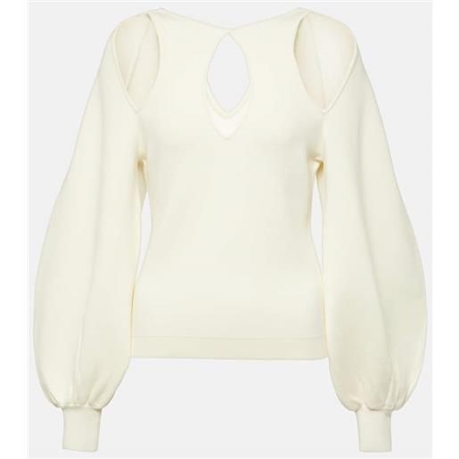 Chloe chloã© pullover con cut-out