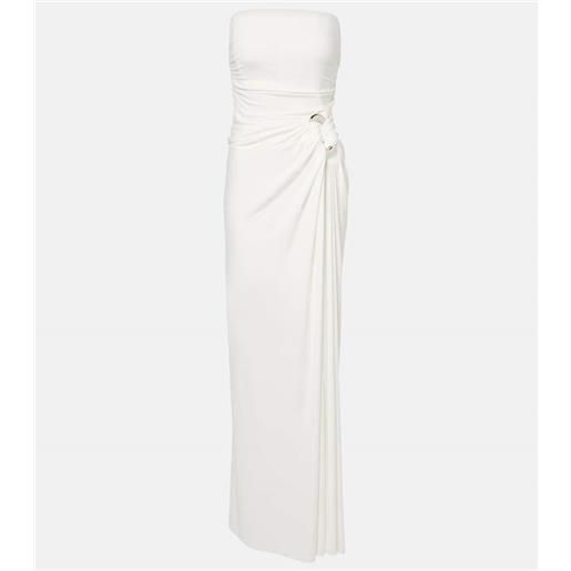 Simkhai abito lungo emma con ruches