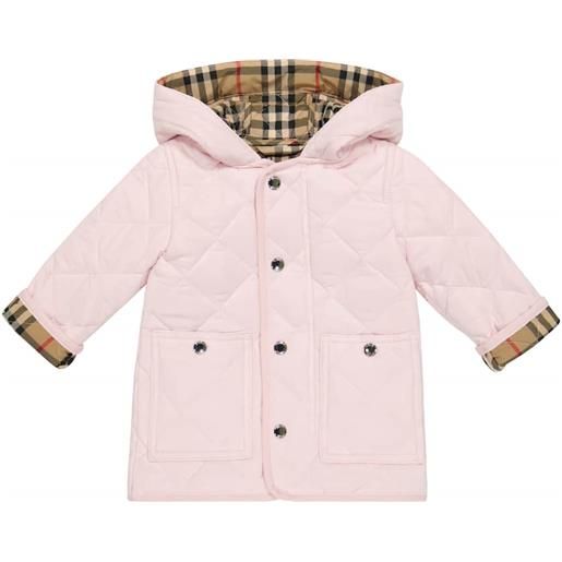 Burberry Kids baby - giacca trapuntata con cappuccio