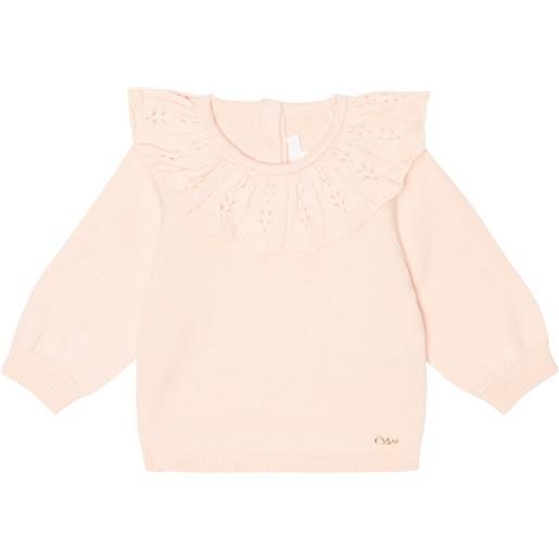 Chloe Kids chloã© kids baby - pullover in lana e cotone