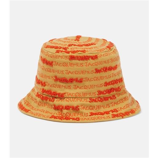 Jacquemus cappello da pescatore le bob bordado