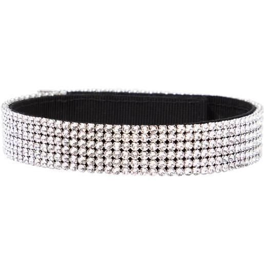 Dolce&Gabbana Kids choker con cristalli