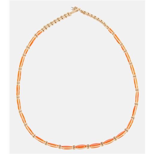 Isabel Marant collana con cristalli