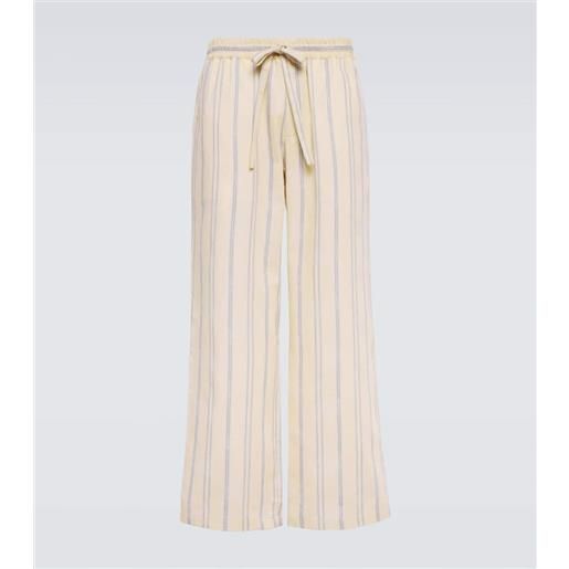 Commas pantaloni in jacquard con stampa