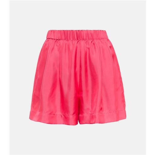 Asceno shorts zurich in twill di seta