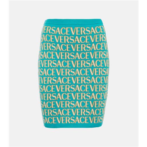 Versace minigonna Versace allover