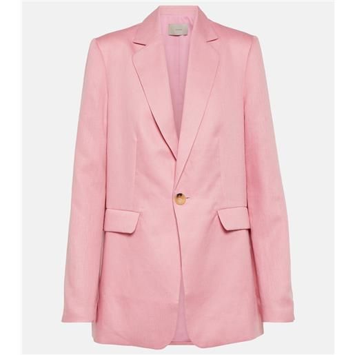 Asceno blazer monopetto azores in lino