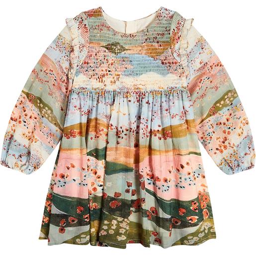 Chloe Kids chloã© kids abito in cotone con lana