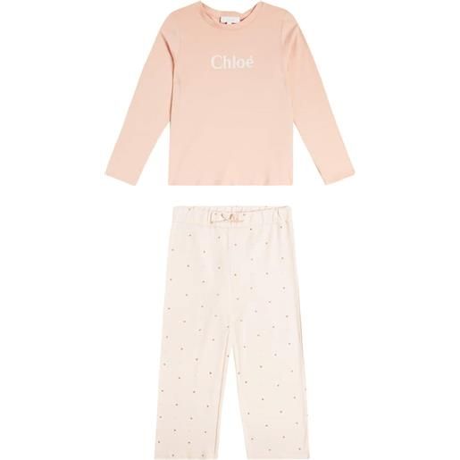 Chloe Kids chloé kids pigiama in cotone