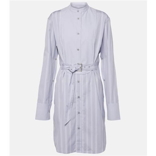 JW Anderson abito chemisier in cotone a righe
