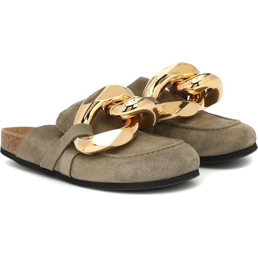 JW Anderson slippers in suede