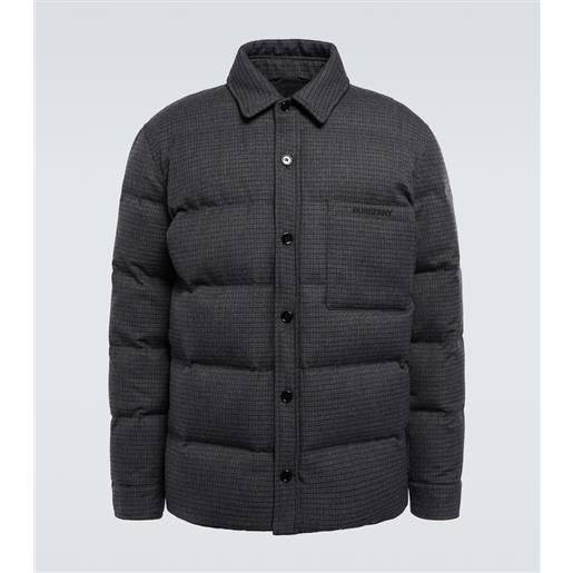 Burberry giacca imbottita in seta