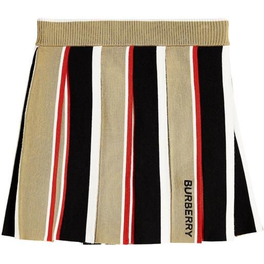 Burberry Kids gonna amelia in lana icon stripe