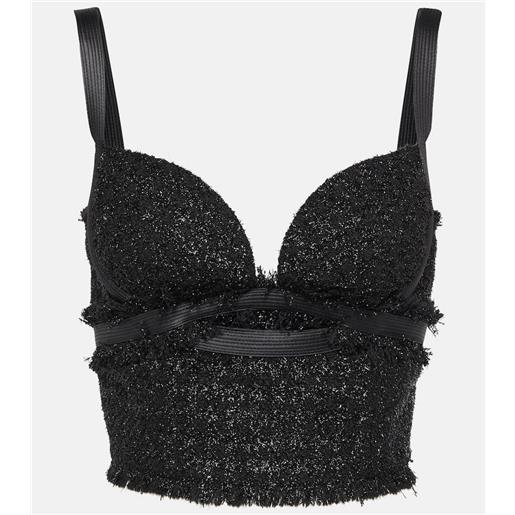 Versace bustier in bouclã©