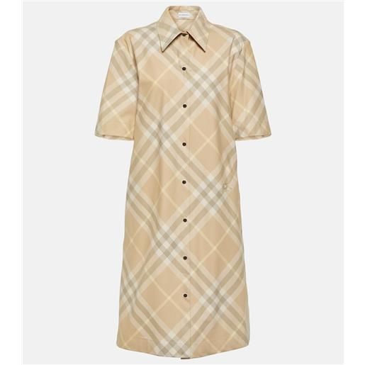 Burberry chemisier in cotone Burberry check