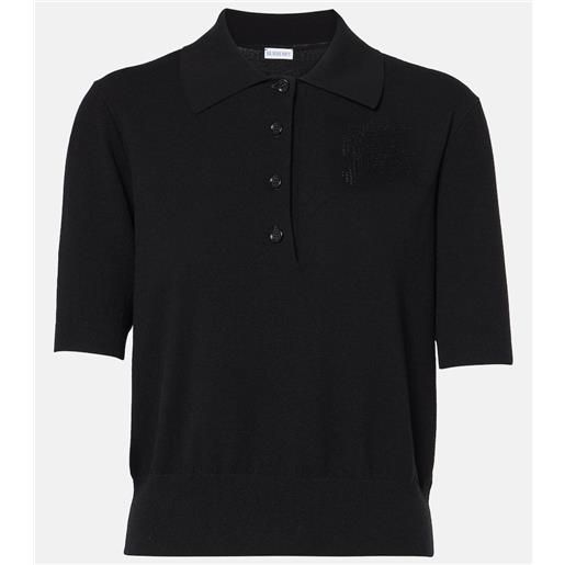 Burberry polo in misto cotone