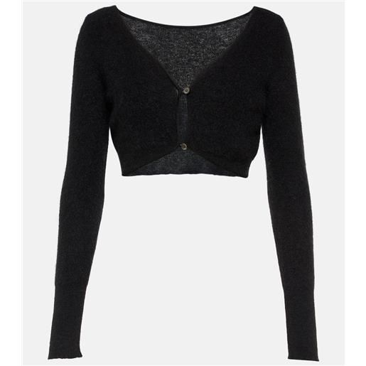 Jacquemus cardigan alzou in misto mohair