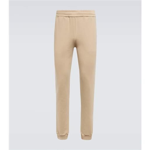 Burberry pantaloni sportivi addison in cotone