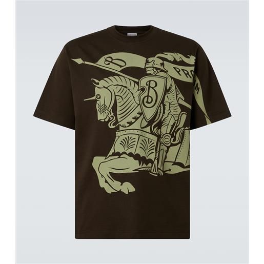 Burberry t-shirt ekd in jersey di cotone