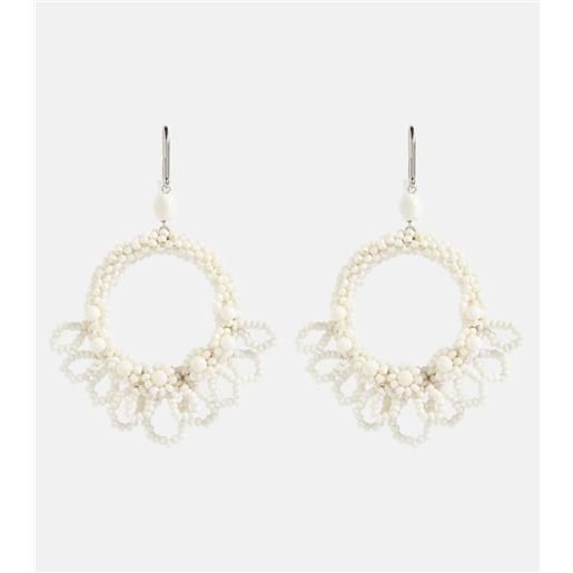 Isabel Marant orecchini talasi con perline