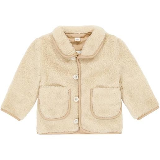 Burberry Kids baby - giacca in shearling sintetico