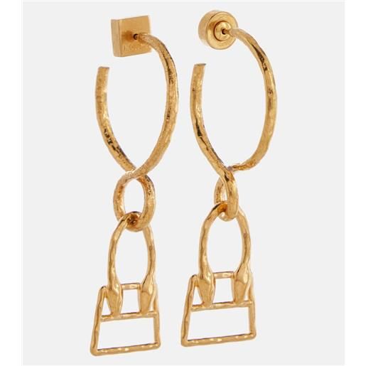 Jacquemus orecchini a cerchio chiquita