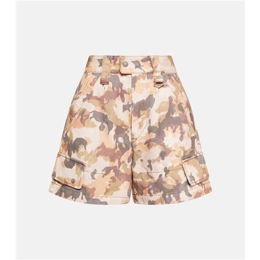 Isabel Marant shorts di jeans eliano a vita alta