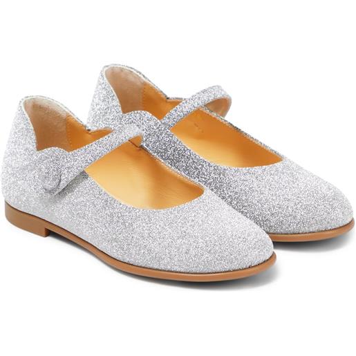 Christian Louboutin Kids ballerine melodie chick con glitter