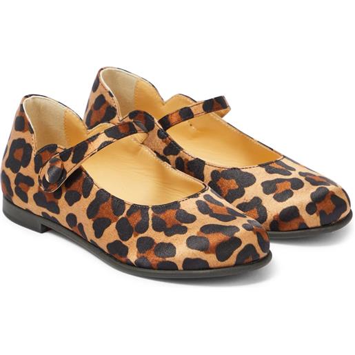 Christian Louboutin Kids ballerine melodie in raso con stampa
