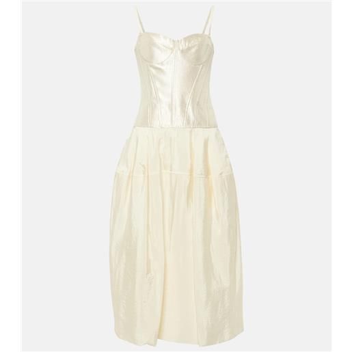 Simkhai abito bustier noretta