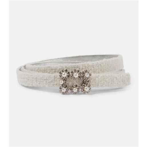 Roger Vivier cintura in pelle e bouclã©