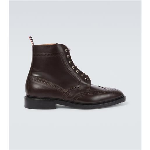Thom Browne stivaletti in pelle