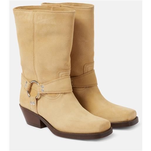 Isabel Marant stivali biker antya in suede