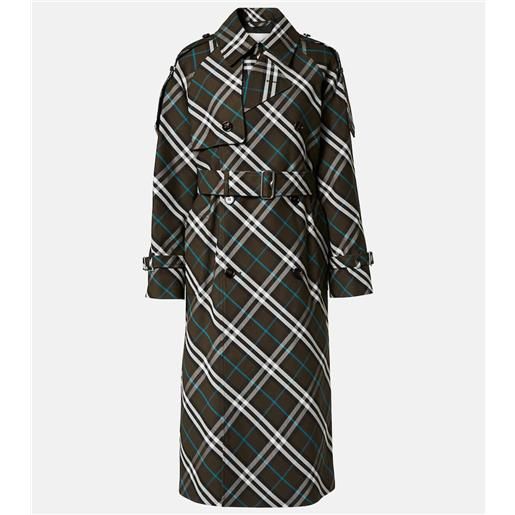 Burberry trench Burberry check