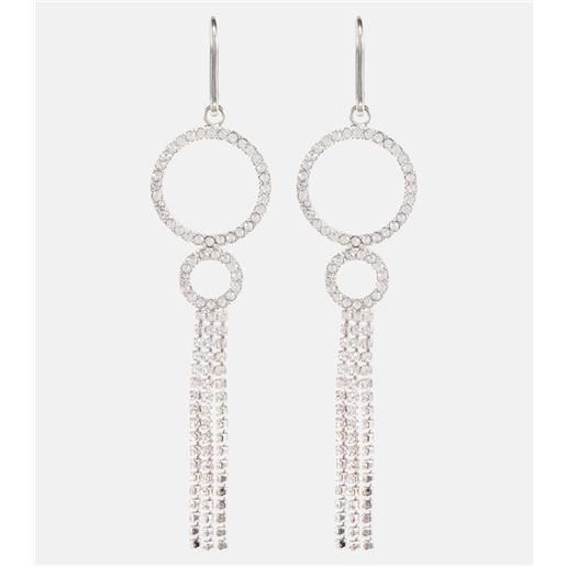 Isabel Marant orecchini disco ring con decorazioni