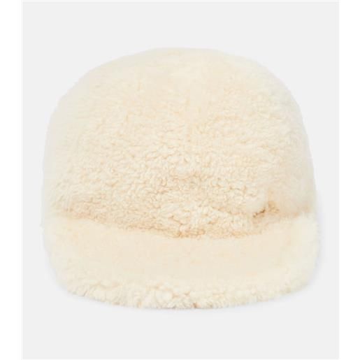 Chloe chloã© cappello da baseball in shearling