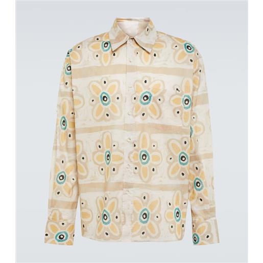 Commas camicia in cotone con stampa