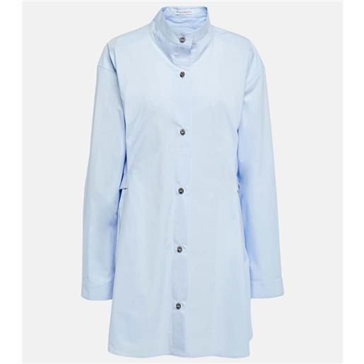 JW Anderson miniabito in popeline di cotone
