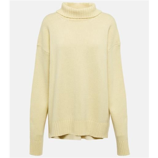Jil Sander pullover in misto cashmere e cotone