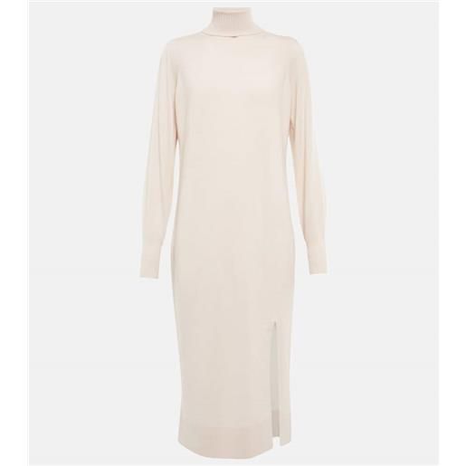 Jardin des Orangers abito midi in maglia di lana e cashmere