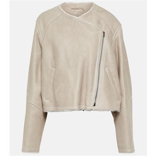 Isabel Marant giacca ostya in shearling