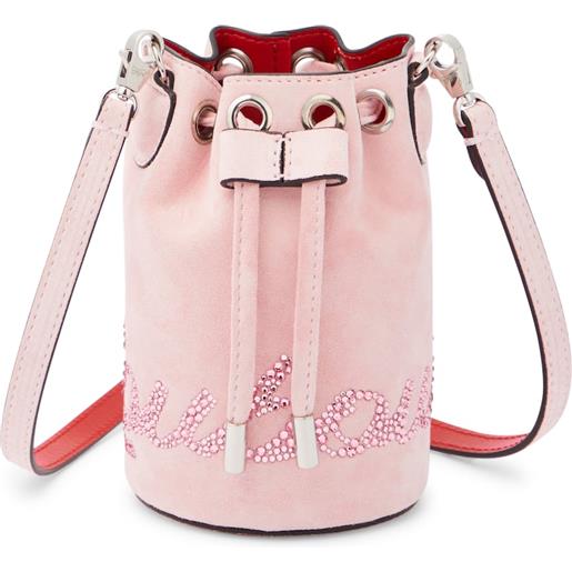 Christian Louboutin Kids secchiello marie jane in suede