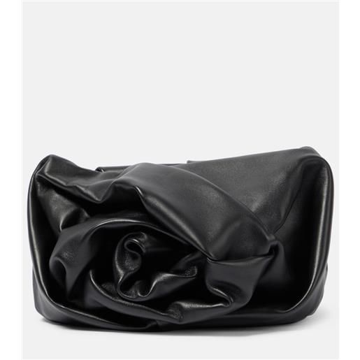 Burberry clutch rose in pelle