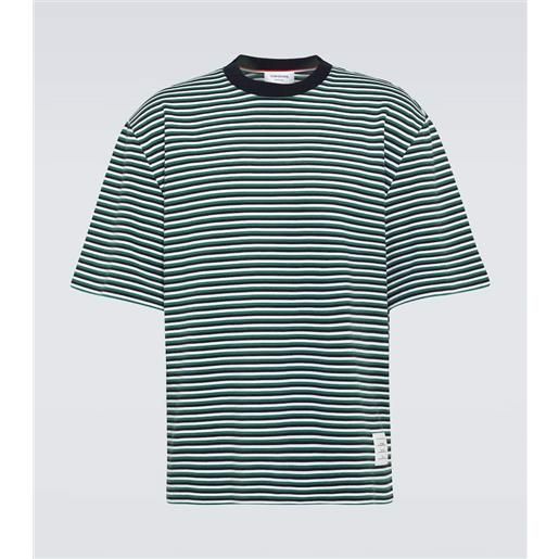 Thom Browne t-shirt oversize in cotone a righe
